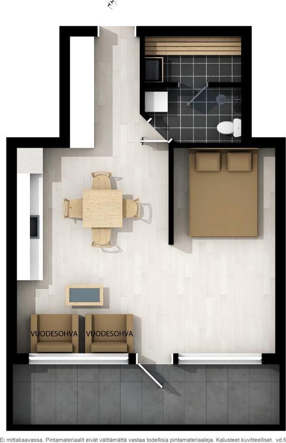 Levin Keskusta, Marjanalppi A3 Appartement Buitenkant foto